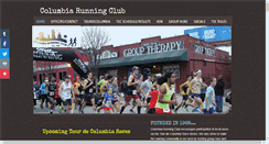 Desktop Screenshot of columbiarunningclub.com